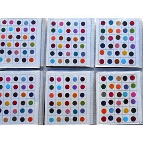 720 X Count Bindi dots Multi size multicolor Bindi Round Bindi Polka dots daily use bindi stickers (Multicolored)