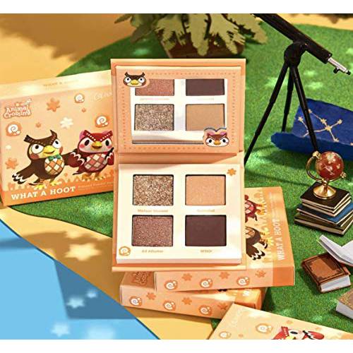 Colourpop Animal Crossing Eyeshadow Palette What a Hoot - Shadow Quad Full Size New without Box
