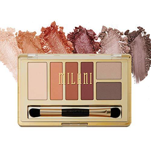 Milani Everyday Eyes Eyeshadow Palette - Modern Mattes (0.21 Ounce) 6 Cruelty-Free Matte or Metallic Eyeshadow Colors to Contour & Highlight