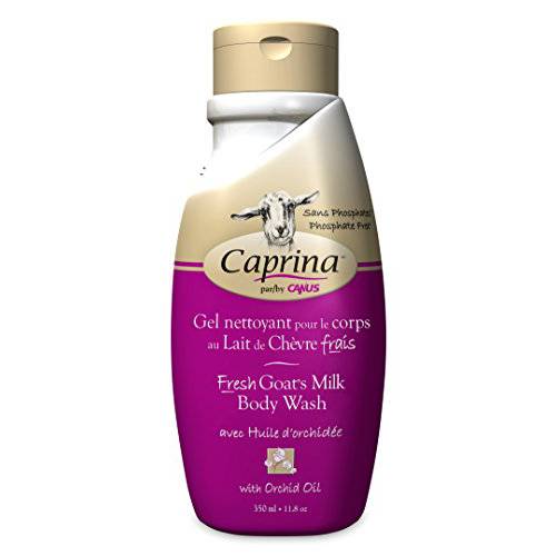 Caprina by Canus, Fresh Goat’s Milk Body Wash, Orchid Oil (171-6)