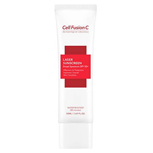 Cell Fusion C Laser Sunscreen SPF 50+ | Water resistant facial sunscreen, Anti-aging, Reef Safe