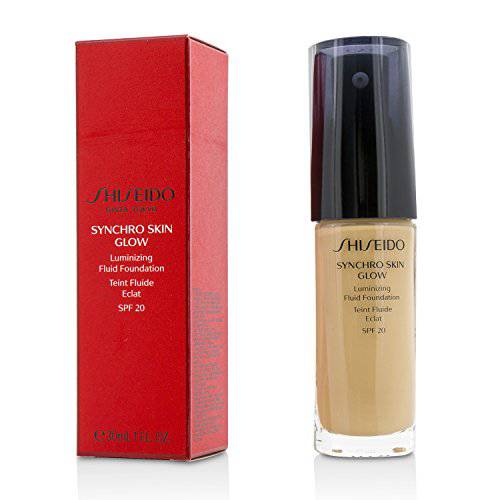 Shiseido Synchro Skin Glow Luminizing Fluid Foundation SPF 20 Neutral 3