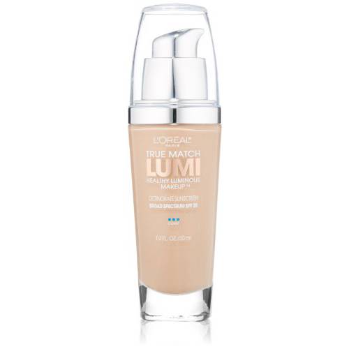L’Oreal Paris True Match Lumi Healthy Luminous Makeup, C3 Creamy Natural, 1 fl oz.