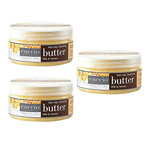 Cuccio Butter Milk & Honey Lotion 8 oz (3 pieces)