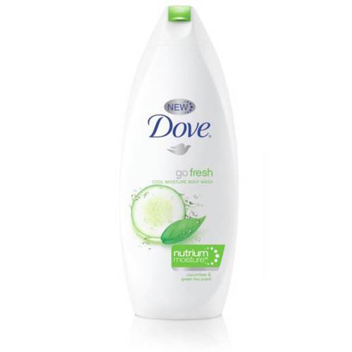 6 Dove Nourishing and Restore Body Wash 500ml/16.9oz (6X 500ml/16.9, Go freash-Cucumber & green tea)