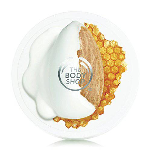 The Body Shop Almond Milk Body Butter, for Sensitive, Dry Skin, 1.7 Oz