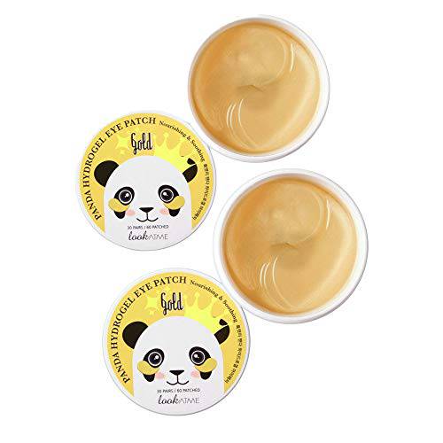 Under Eye Masks for Dark Circles, Puffiness and Eye Bags with Rose Gold (60pcs x 2pk), Anti-Wrinkle for Puffy Eyes, Eye Masks with Hyaluronic Acid and Collagen Hydrogel Eye Gel Pads, Premium Korean Skincare