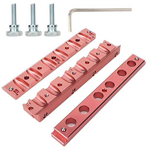 DIY Lipstick Mould , 12.1mm 6 Holes Dual Use Aluminium Alloy DIY Lipstick Mold Cosmetic Lip Maker Cosmetic Accessories Making Tool for Lipstick (Rose Gold)