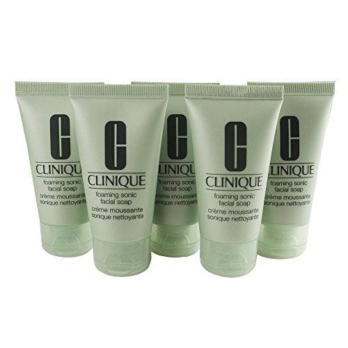 Clinique Foaming Sonic Facial Soap 5oz (5 tubes x 1oz/30ml each)