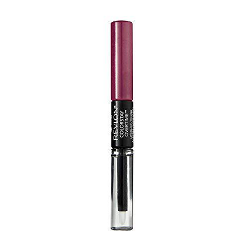 Revlon ColorStay Overtime Liquid Lip Color, Non-Stop Cherry [010] 0.07 oz (Pack of 3)