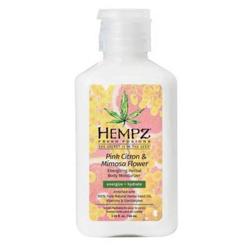 Hempz Fresh Fusions Pink Citron & Mimosa Flower Energizing Herbal Body Moisturizer, 2.25 Fl Oz
