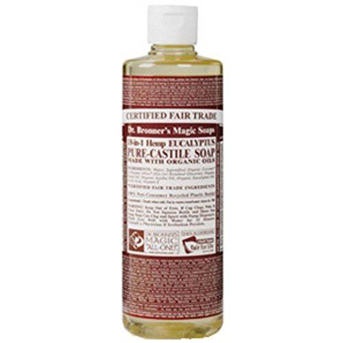 Dr. Bronner’s Pure Castile Liquid Soap Eucalyptus  16 fl oz