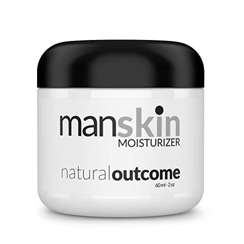 natural outcome Man Skin Moisturizer | Men’s Face Cream Moisturizer | Anti Aging Daily Facial Cream for Oily, Dry, and Sensitive Skin | Hydrating Facial Skincare for Men | 4 oz