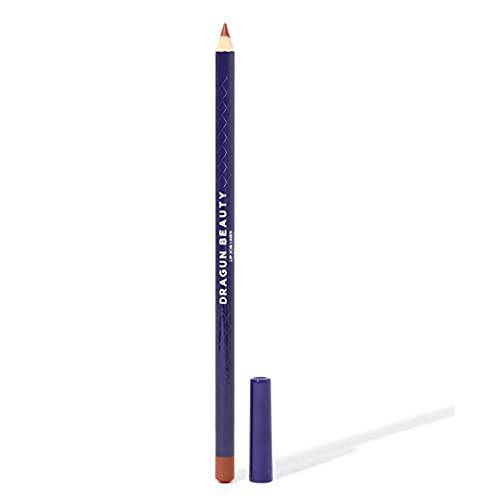 DRAGUN BEAUTY Lip Job Liner, Medium Brown, 2.0 cc Contour Lip Pencil, Smooth, Blendable, Moisturizing Medium Brown Lip Liner Pencil, Vegan, Gluten Free, Paraben Free