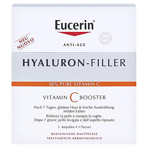 Eucerin Hyaluron-filler Vitamin C booster 3 x 8 ml.
