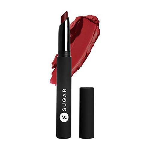 SUGAR Cosmetics Matte Attack Transferproof Lipstick - 06 Spring Crimson (Crimson Red), Red, 2 g Moisturiser, Long Lasting , Matte Finish