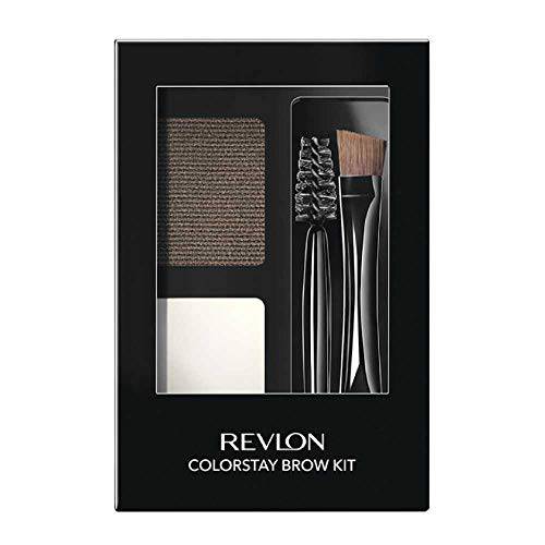 Revlon ColorStay Brow Kit, 102 Dark Brown (Pack of 2)