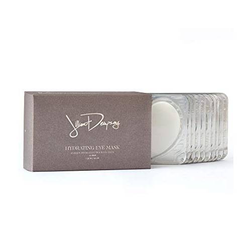 Jillian Dempsey Eye Masks: 100% Natural Under Eye Mask to Hydrate, Sooth, Plump, and Minimize Fine Lines and Wrinkles I Pack of 10