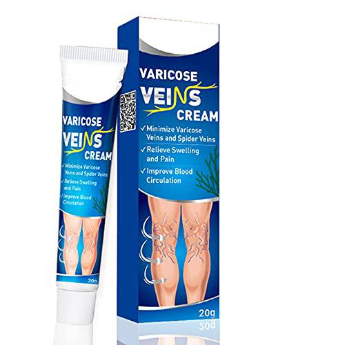 HACORO Varicose Cream, Varicose Vein Vasculitis Blood Vessel Swelling Effective Treatment Cream, Relief Inflammation Vein Veins Treatment Legs Care Cream (1pcs)