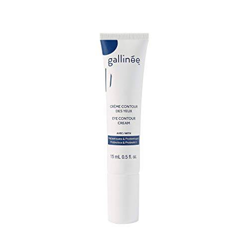 Gallinée Eye Contour Cream – Natural Hydrating Probiotic and Prebiotic Eye Contour Cream, 15ml / 0.5 Fl oz.
