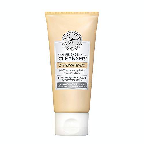 it COSMETICS Confidence In A Cleanser - Hydrating Face Wash With Hyaluronic Acid & Ceramides - 1.7 Fl Oz Translucent