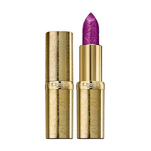 L’Oreal Cosmetics Paris Colour Riche Glitter Fever Lipstick, 488, Close Night