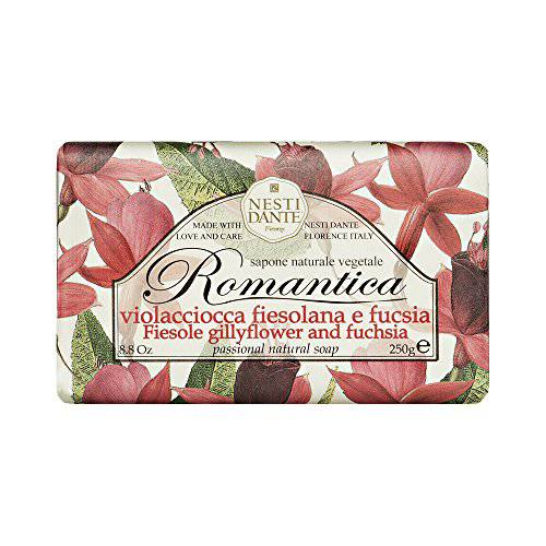 Nesti Dante Nesti dante romantica passional natural soap - fiesole gillyflower and fuchsia, 8.8oz, 8.8 Ounce