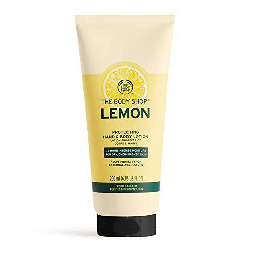 The Body Shop Protecting Hand & Body Lotion, Lemon, 6.75 Fl Oz
