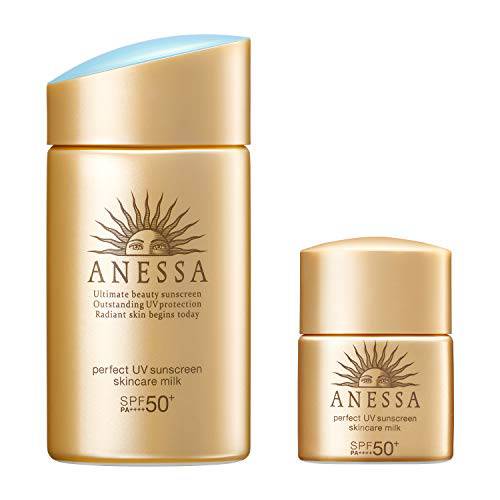 SHISEIDO ANESSA PERFECT UV SKIN CARE MILK SPF50+ PA++++ (A TRIAL SET 60ml+10ml)