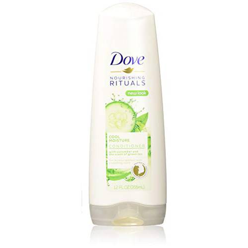 Dove Conditioner 12 Ounce Cool Moisture Nutritive Solutions (354ml) (2 Pack)