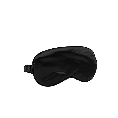 Sleeping Eye Mask Blackout Satin Blindfold, with Adjustable Strap, Super Soft and Comfortable Eye Shade Night Cover for Shift Work, Naps…