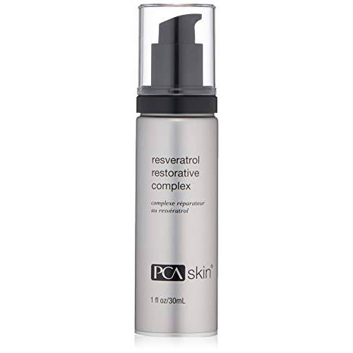 PCA SKIN Resveratrol Restorative Anti Aging Face Serum - Advanced Antioxidant Dark Spot Corrector & Wrinkle Remover Treatment for All Skin Types (1 fl oz)