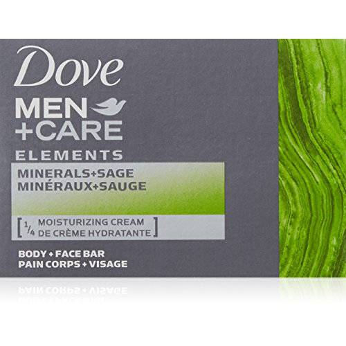 Dove Men+Care Elements Bar Minerals and Sage,4 Ounce (Pack of 2)