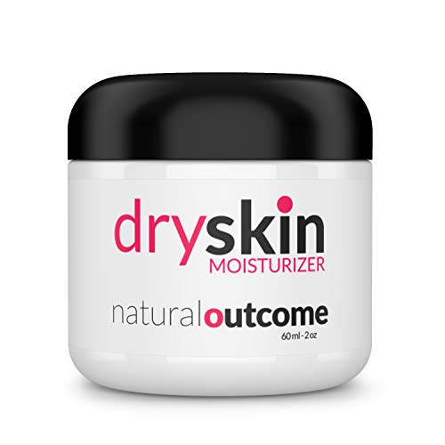 natural outcome Dry Skin Moisturizer Face Cream Skincare, Rosehip and Jojoba Oil Hydrating Facial Lotion with Hyaluronic Acid 4 oz