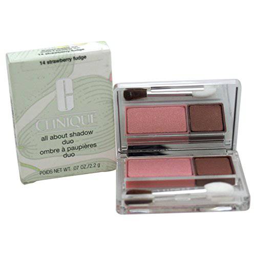 Clinique All About Shadow Duo Eye Shadow, 7 Ounce to Clinique All About Shadow Duo Eye Shadow Strawberry Fudge, 7 Oz