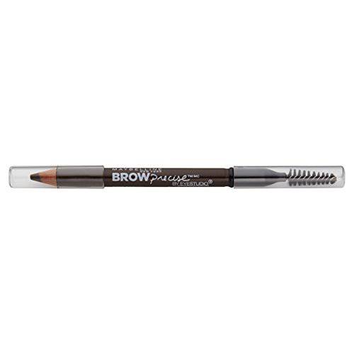 Maybelline New York Brow Precise Shaping Eyebrow Pencil, Deep Brown, 0.02 oz.