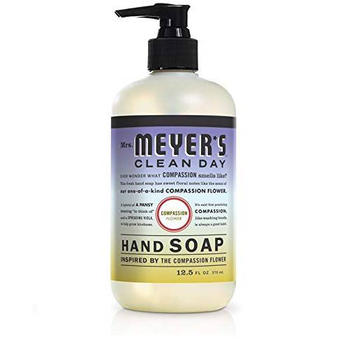 Mrs Meyer’s Compassion Flower Hand Soap, 12.5 FZ