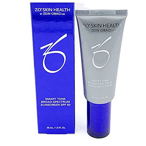 ZO Skin Health | Sunscreen SPF 50 | Smart Tone Sunscreen for Face with 50 SPF Protection | Smart Tone Broad Spectrum Sunscreen SPF 50