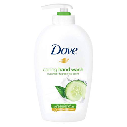 Dove Liquid Caring Hand Wash Cucumber & Green Tea Scent By Dove for Unisex - 8.45 Oz Hand Wash