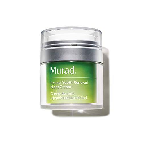 Murad Retinol Youth Renewal Night Cream - Resurgence Smooths Lines and Wrinkles on Face and Neck - Overnight Anti-Aging Firming Moisturizer Backed by Science