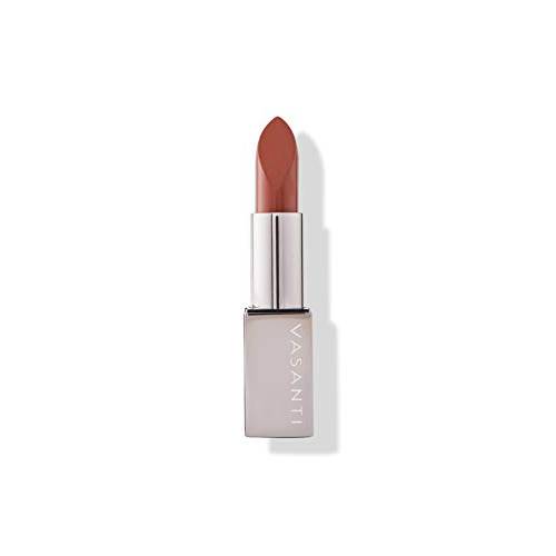 VASANTI My Time Lipstick (Your Time) - Long-Lasting Hydrating Rich in Colour Gel Matte Beauty Lipstick - Paraben-Free, Never Tested on Animals