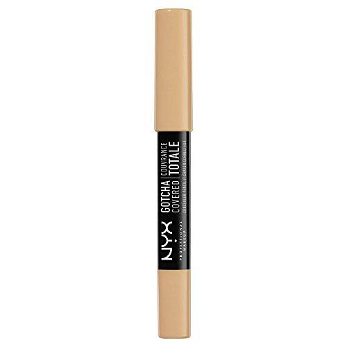 NYX Professional Makeup Gotcha Covered Concealer Pencil, Medium Olive, 0.04 Ounce