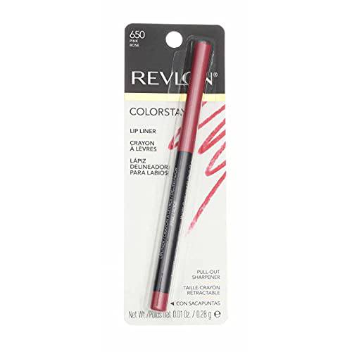 Revlon ColorStay Lip Liner with SoftFlex, Pink [650] 1 ea (Pack of 2)