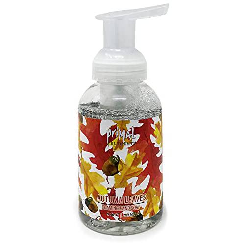 Primal Elements Nourishing Autumn Leaves Foaming Hand Soap, Gentle Hand Wash for Softer and Cleaner Hands, Washes Away Dirt – 9.5 FL OZ