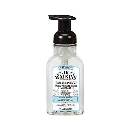 J.r. Watkins 20632 Foam Hand Soap, Ocean Breeze Scent, 9 Oz