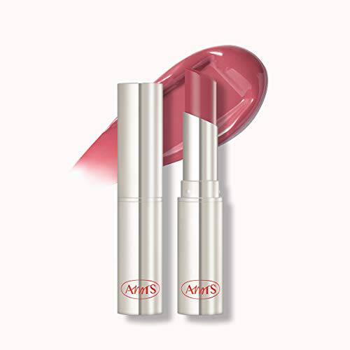 AMTS Tinted Lip Balm | Hydrating Lip Butter, Moisturizing Lipstick | Daily Natural Lip Makeup for dry, cracked, chapped lips | korean beauty Lip Tint | 01 Mauve Pink