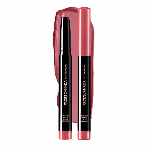 Faces Canada Hd Intense Matte Lipstick, Feather Light Comfort, 10 Hrs Stay, Primer Infused, Flawless Hd Finish, Made In Germany, Brown, Red, Pink, Purple, Nude Lip Color, Perfection, 0.05 Oz