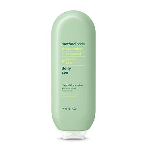 Method Daily Lotion, Daily Zen, Plant-Based Moisturizer for 24 Hours of Hydration