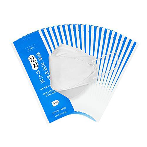 Bella Premium Hanji Mask [Made in Korea | Disposable Mask] PCS: 30, 50, 100 | 3 Colors: WHITE, BEIGE, PINK |