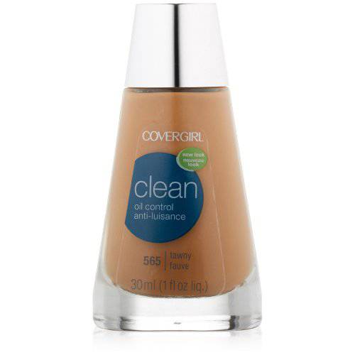 CoverGirl Clean Oil Control Liquid Makeup, Tawny (N) 565, 1.0-Ounce Bottles (Pack of 2)